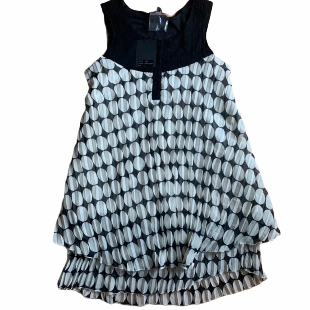 pleated dress